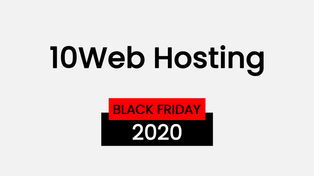 10web black friday 2020 deals