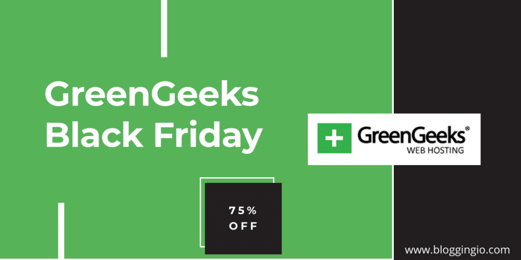 GreenGeeks black friday deals 2020