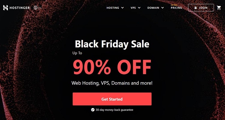 Hostinger Black Friday deals 2020